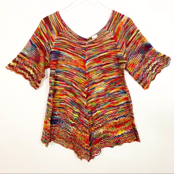 multi colored sweaters